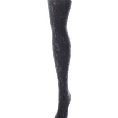 Women's Glitzy Python Opaque Nylon Tights